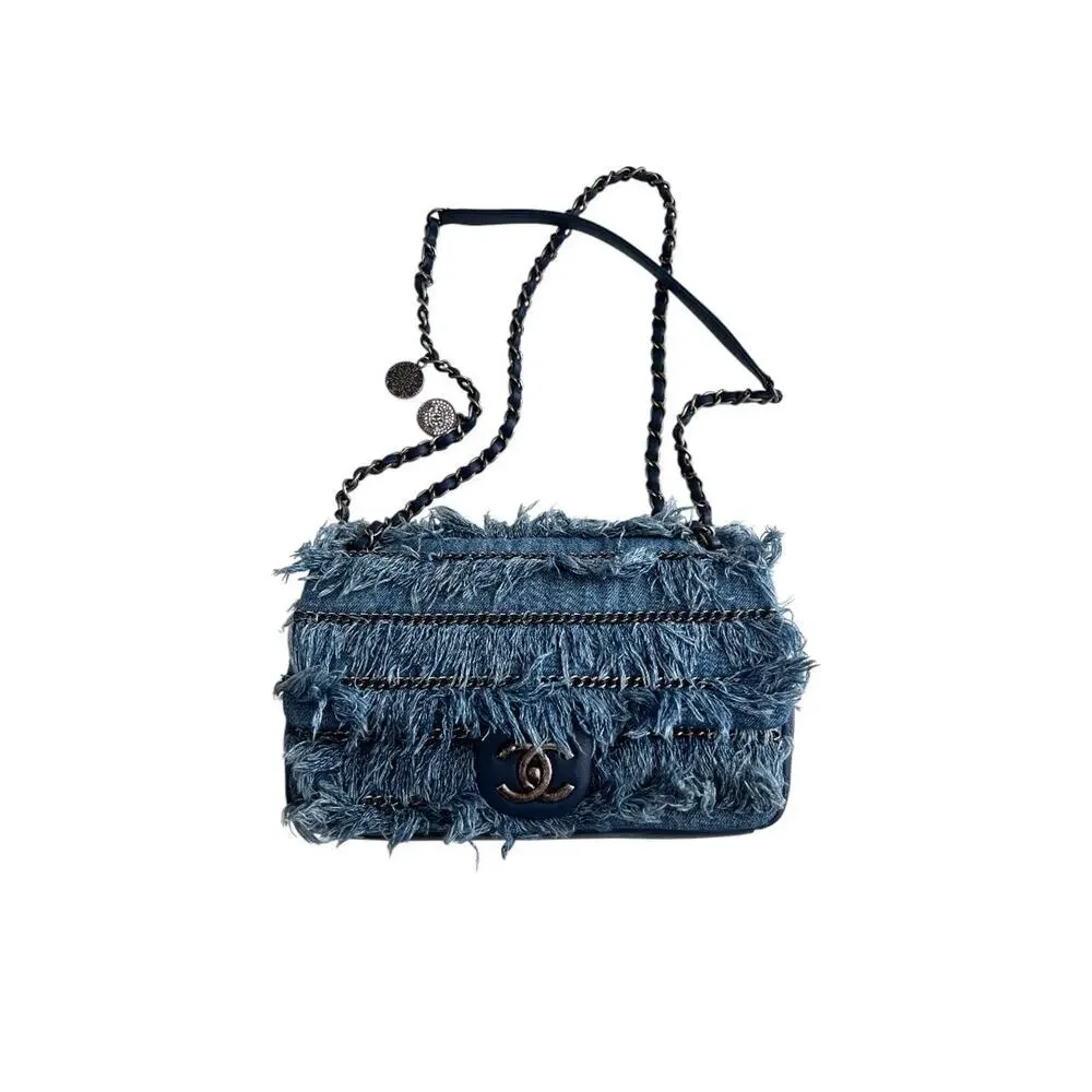 Chanel Paris-Dubai denim flap bag - Picture 1 of 12